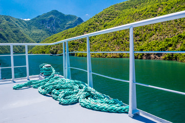 Lake Koman Ferry, Albania