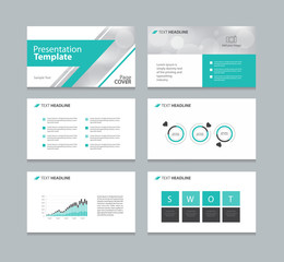 Page layout design for presentation and brochure and book template with infographic elements design