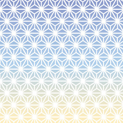 geometric pattern blue yellow
