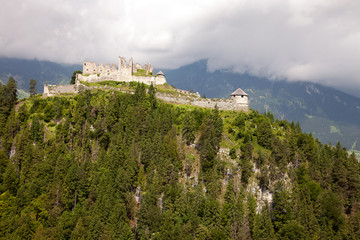 Naklejka premium Views of the Ehrenberg castle ruins, Austria