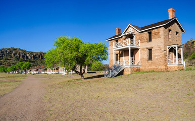 Fototapeta na wymiar Fort Davis National Historic Site