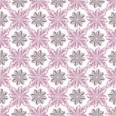 Arabic, islamic, indian seamless pattern