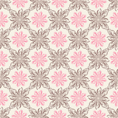 Arabic, islamic, indian seamless pattern