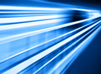 Diagonal blue motion blur transportation background