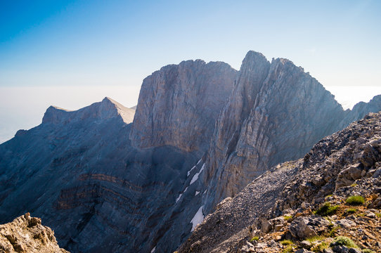 Mount Olympus - the highest mountain in Greece