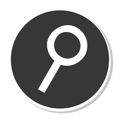 search magnifying glass isolated icon vector illustration design