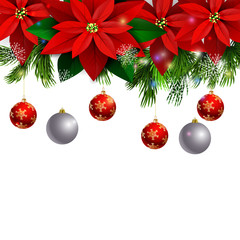 Christmas decoration evergreen trees