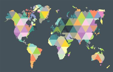World Diversity Triangle map