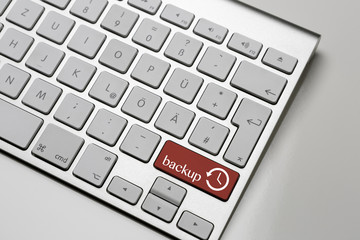 Tastatur mit Backup Tast