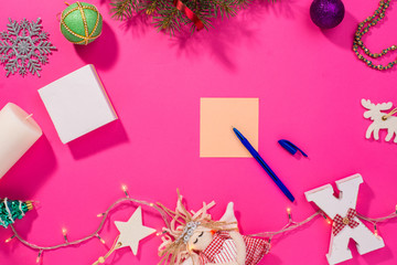 Christmas mock up template.