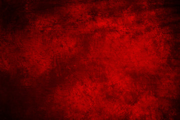 red fabric artistic background with simulated blurred ink.