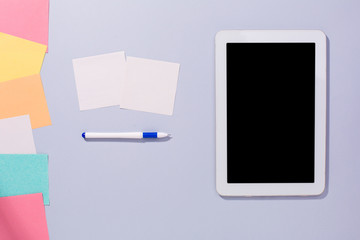 Smartphone with Christmas decorations.