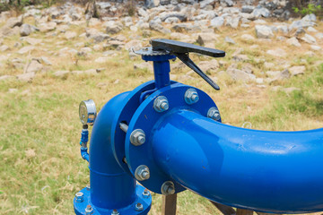 the big metallic Pipes and Valves