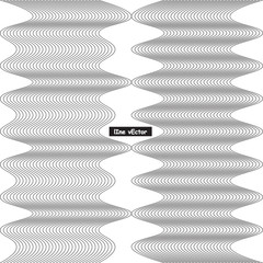 Modern design lines pattern. Repeat Undulated stripes texture background