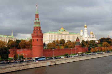 Obraz premium Moscow Kremlin. Color photo.