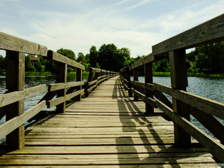 Bridge to Somewhere in Trakai