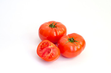 Tomatos isolated