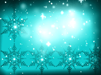 Fototapeta na wymiar Winter Christmas background 