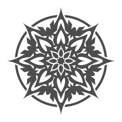 Abstract flower.Ornament Pattern.Decorative element.