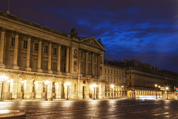 Architecture of Place de la Concorde in Paris