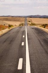 Countryside road in Alentejo