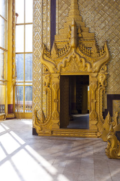 Kambawza Thardi Palace in Bago, Myanmar
