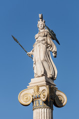 marble Athena statue