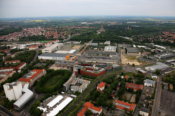 Leipzig - Luftaufnahme