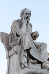 classic statue Socrates