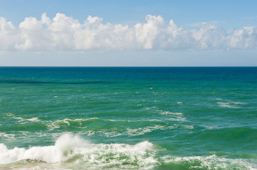 Fototapeta premium Waves of Atlantic Ocean