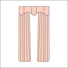  curtains. interior textiles.   interior decoration textiles ske