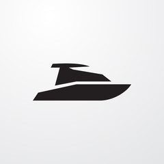boat icon illustration