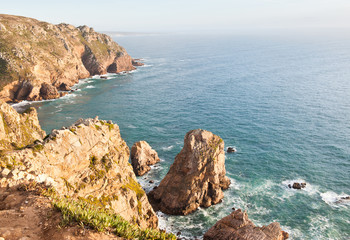Sunset. Cabo da Roca (Cape Roca). Portugal
