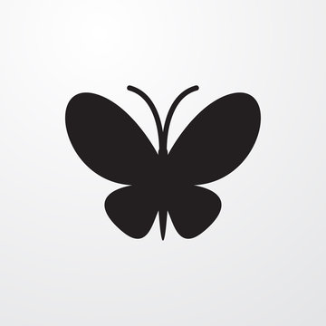 Butterfly Icon Illustration