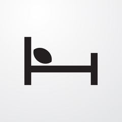 bed icon illustration