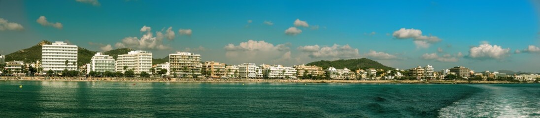 Fototapeta premium Mallorca - Spain - Cala Millor - Panorama