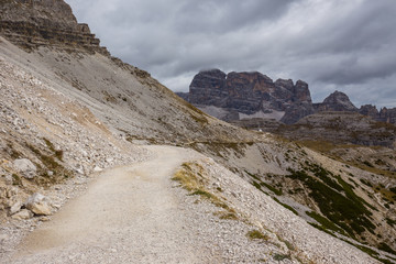 Dolomites mountain panorama