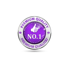 Premium quality (English and German language), No.1 shiny glossy icon