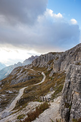 Dolomites mountain panorama