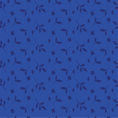 berries. leaves. print with floral motifs.