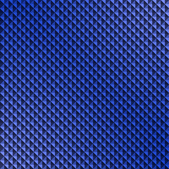 Gradient triangle pattern in shades of blue
