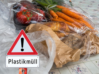 Achtung Plastikmüll