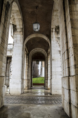 Aranjuez, world heritage, gardens of the island next to the roya