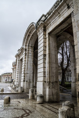 Obraz premium Church of San Antonio, heritage of humanity, gardens of the isla