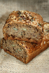 Bread with seeds