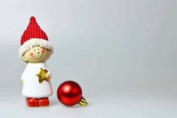 Fototapeta na wymiar Cute Christmas decoration