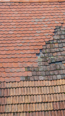 Altes Ziegeldach