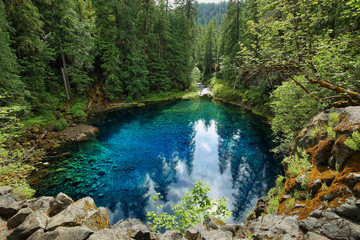 Clear Blue Tamolitch pool