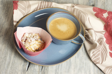 Homemade cottage cheese muffins 