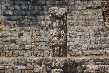 Ruins of the ancient Mayan city of Copan, Honduras